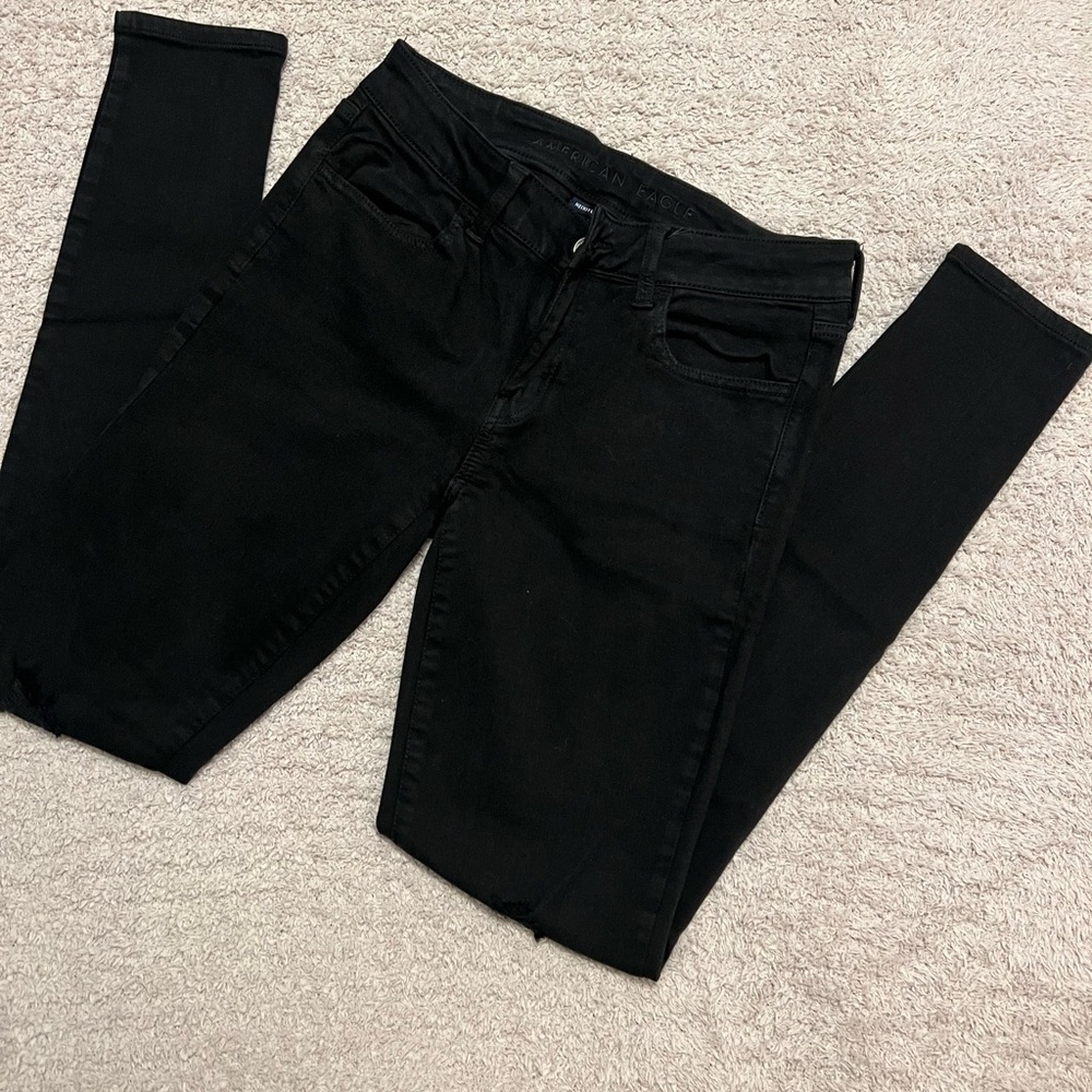 American Eagle Outfitters Black Skinny Jeans